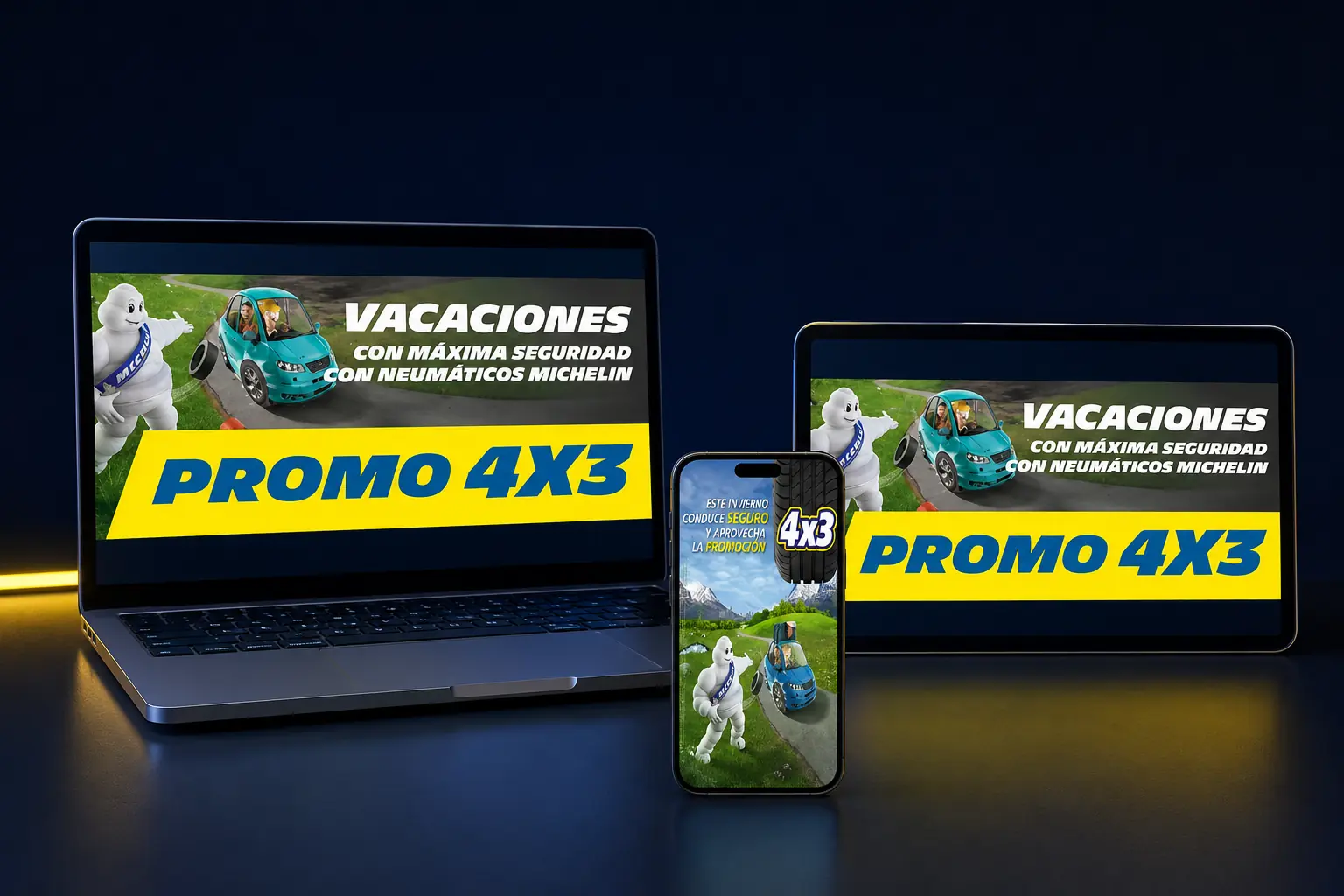 Presentación visual de Michelin